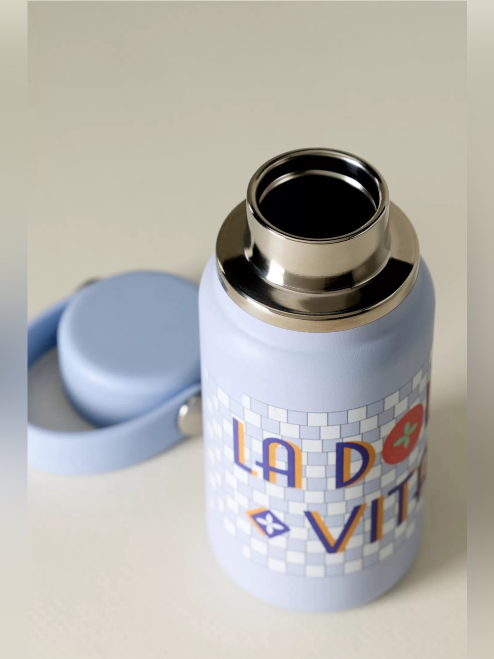 NWT Hydro Flask x Anthropologie 200 ML Water Bottle 'La Dolce Vita' Mosaic - Picture 2 of 7